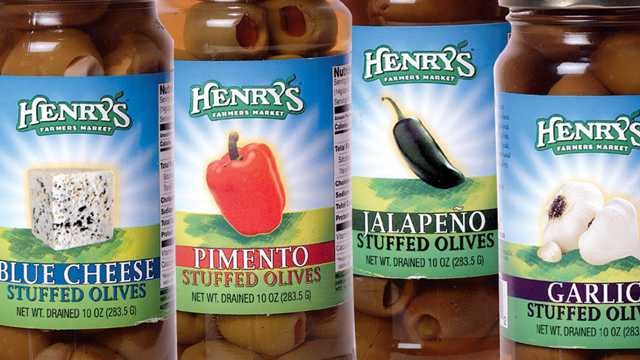 Olive Jar Labels